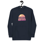 Abersoch Retro Sunset Women Premium Hoodie image 0