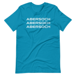 Abersoch Triple Typography White Staple T-Shirt image 8