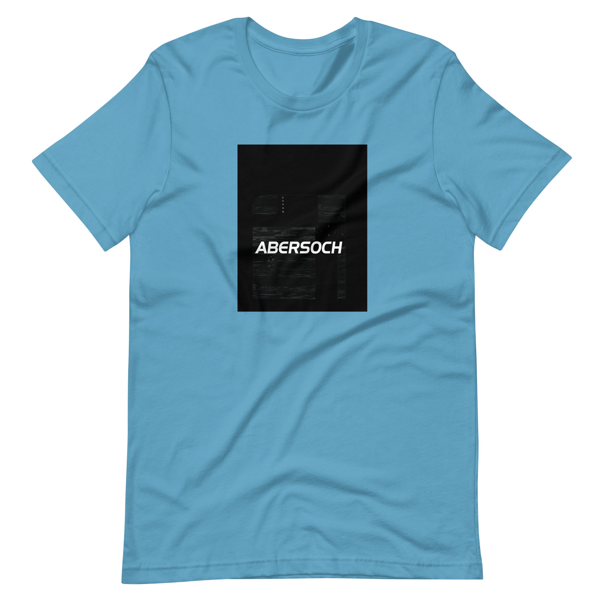 Abersoch Typography Distressed Black Staple T-Shirt image 4