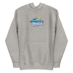 Abersoch Beach Wave Women Premium Hoodie - S, Carbon Grey image