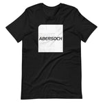 Abersoch Typography Distressed White Square Staple T-Shirt image 2