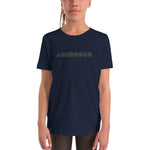 Abersoch Bold Typography Girls Short Sleeve T-Shirt image 0