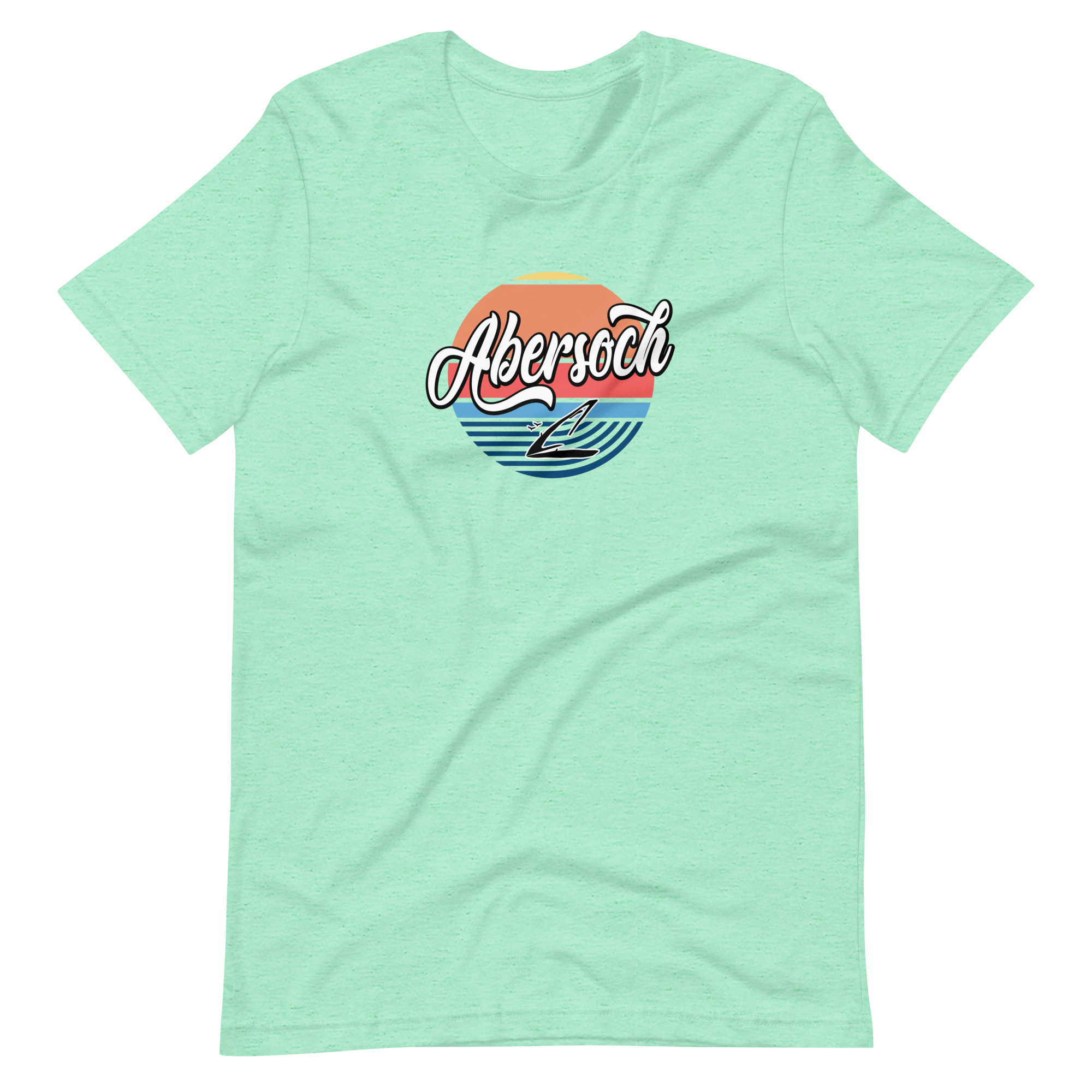 Abersoch Logo Retro Beach Staple T-Shirt image 8