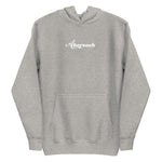 Abersoch Cursive Typography Women Premium Hoodie - 3XL, Carbon Grey image