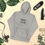 Abersoch Typography Black Circle Premium Hoodie image 1