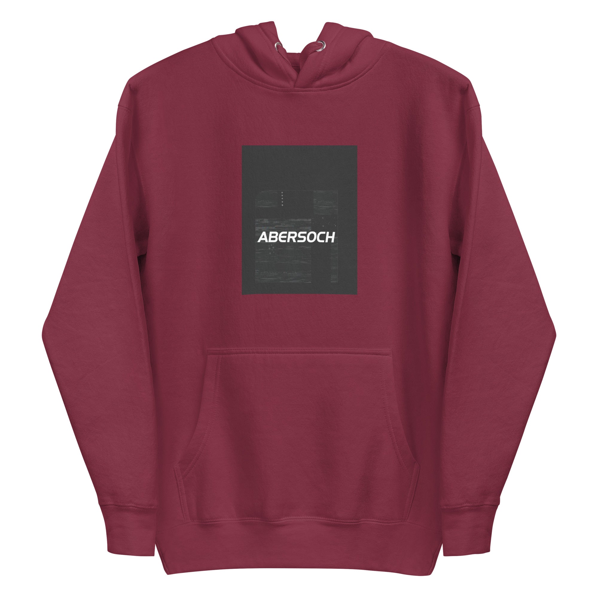 Abersoch Typography Distressed Black Women Premium Hoodie image 2