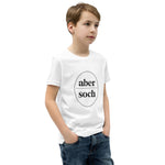 Abersoch Typography Black Circle Boys Short Sleeve T-Shirt image 9