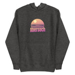 Abersoch Retro Sunset Premium Hoodie image 4