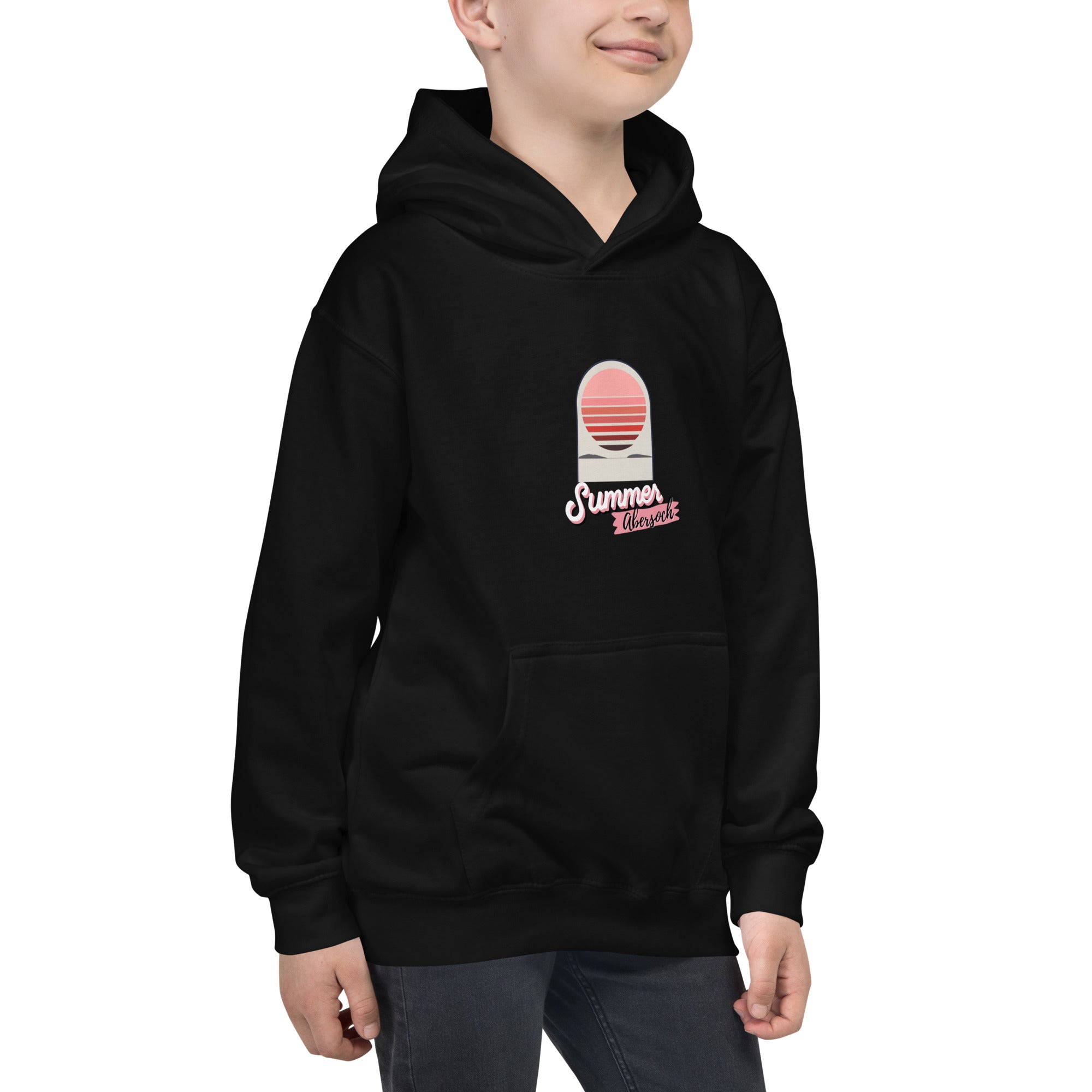 Abersoch Summer Sunset Boys Hoodie image 2