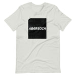 Abersoch Typography Distressed Black Square Staple T-Shirt image 3