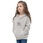 Abersoch Typography Black Circle Girls Hoodie image 3