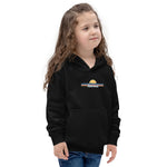 Abersoch Retro Line Sunset Girls Hoodie image 1