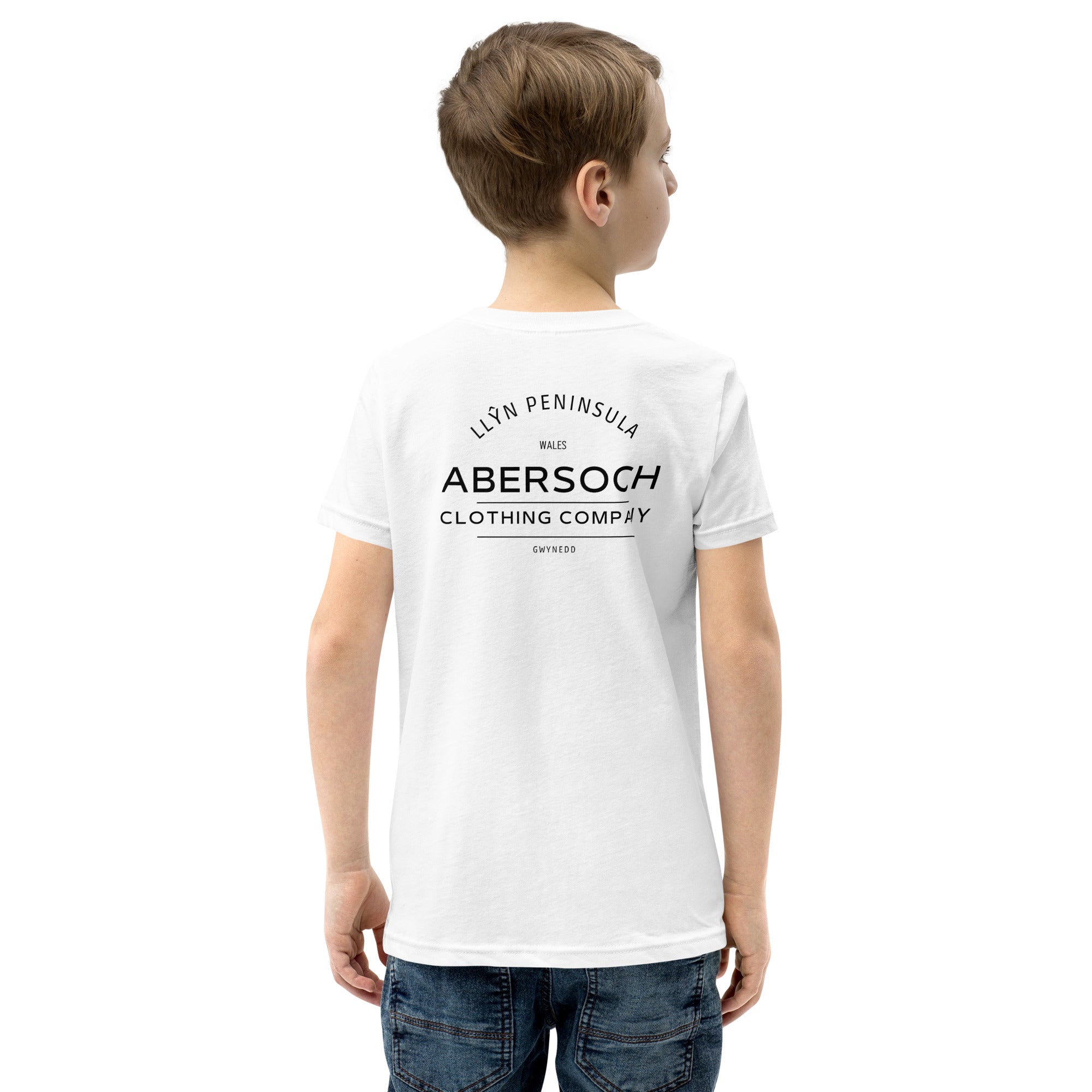 Abersoch Clothing Company Black Boys Short Sleeve T-Shirt image 3