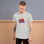 Abersoch Retro Sunset Staple T-Shirt image 1