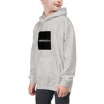 Abersoch Typography Black Square Boys Hoodie image 2