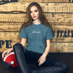 Abersoch Handwritten Typography Staple Women T-Shirt image 1