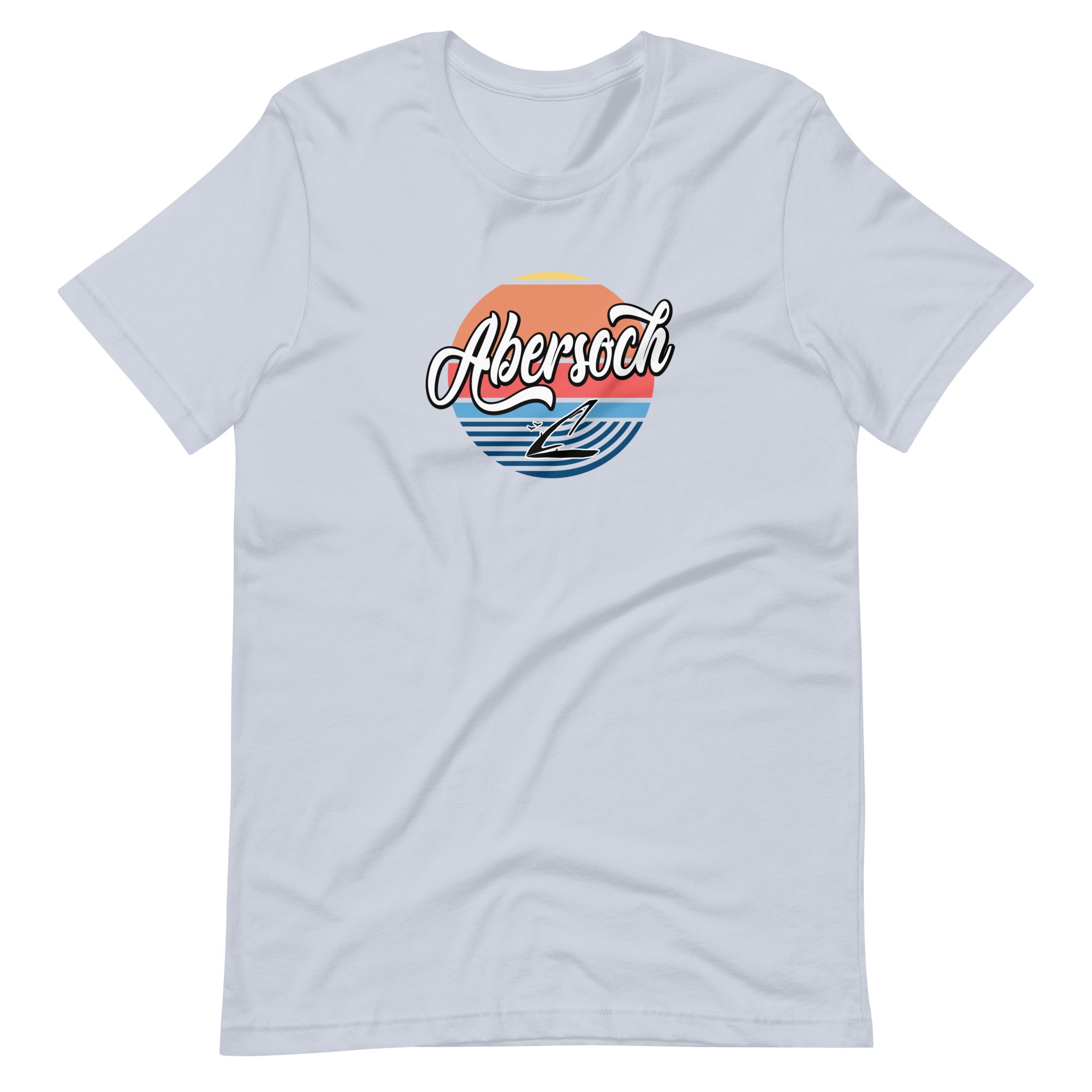 Abersoch Logo Retro Beach Staple T-Shirt image 4