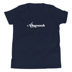 Abersoch Cursive Typography Boys Short Sleeve T-Shirt image 0