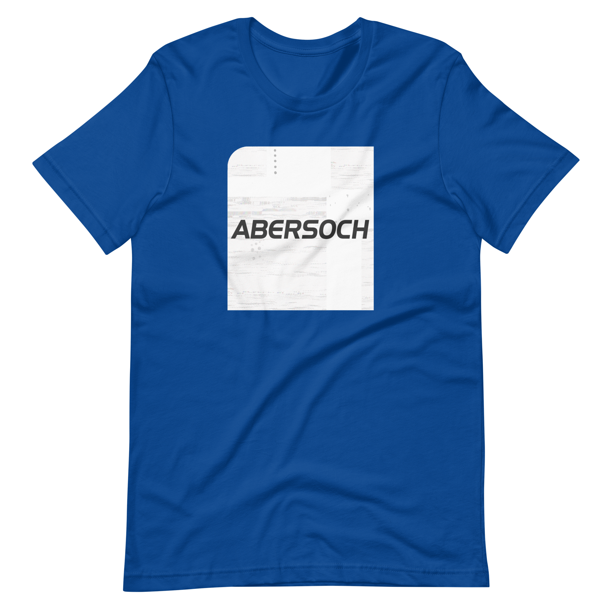 Abersoch Typography Distressed White Square Staple T-Shirt image 10