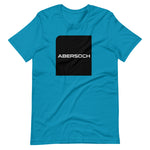 Abersoch Typography Black Square T-Shirt image 3