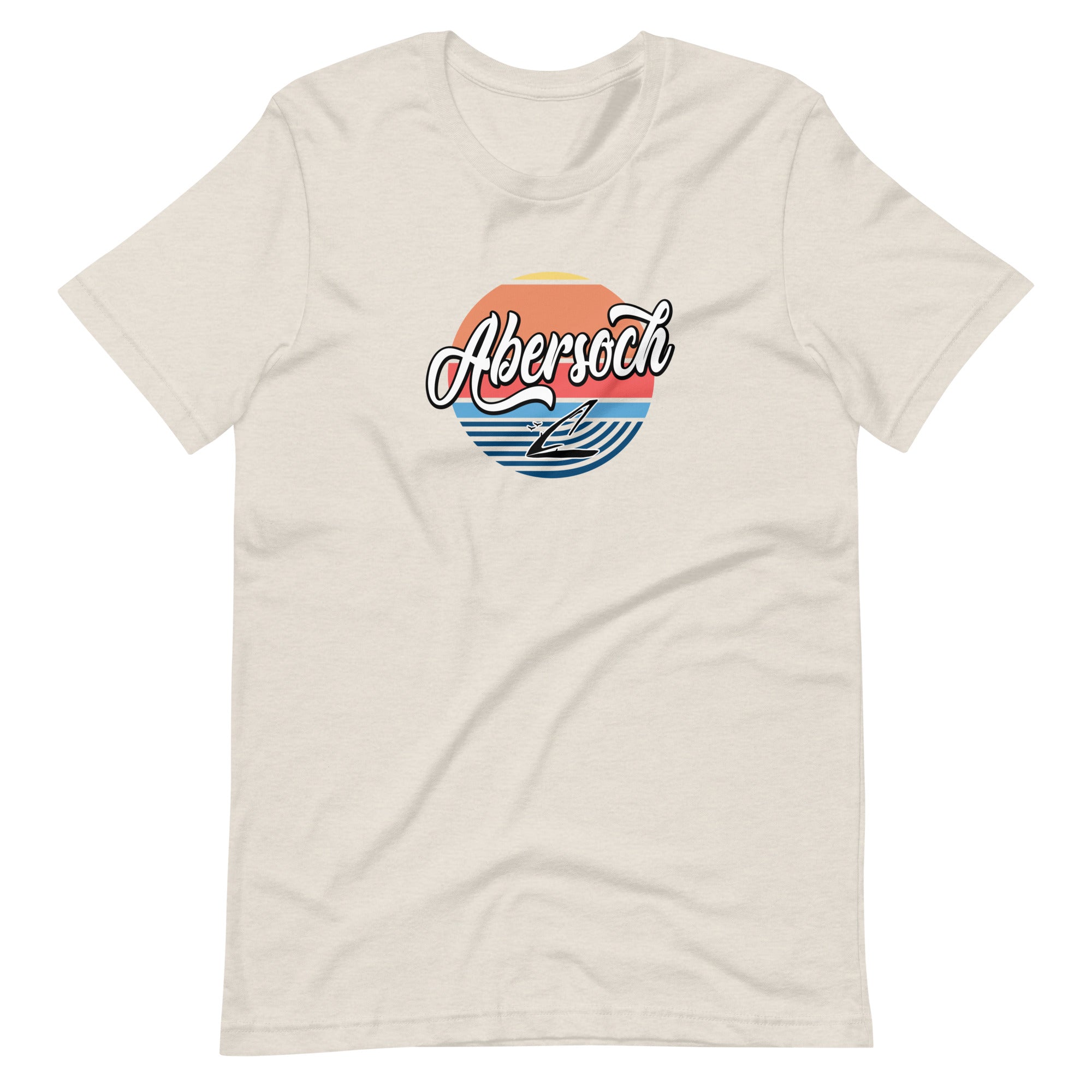 Abersoch Logo Retro Beach Staple T-Shirt image 6