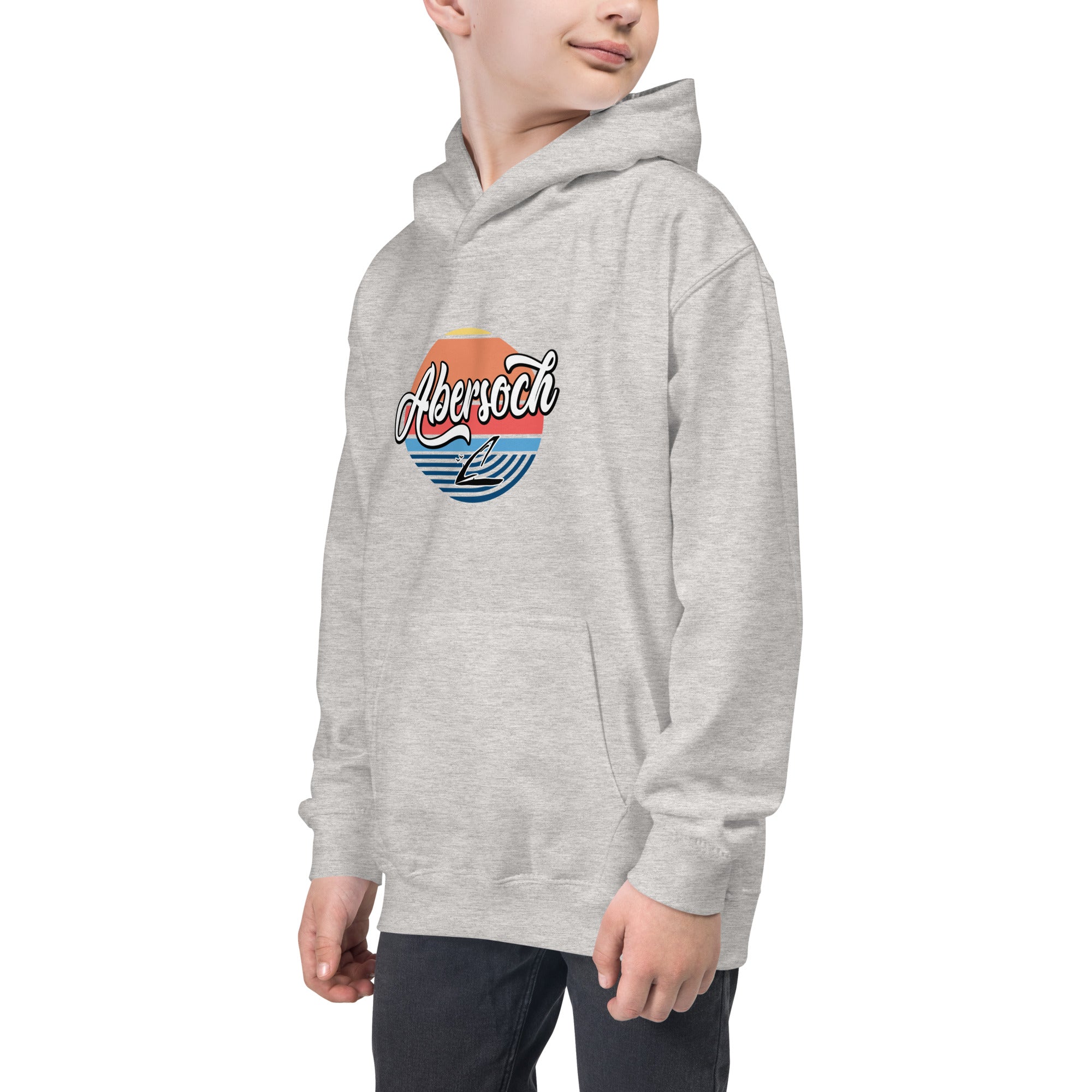 Abersoch Logo Retro Beach Boys Hoodie image 0