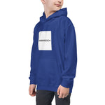Abersoch Typography White Square Boys Hoodie image 1
