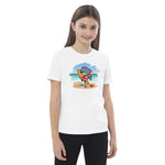 Cute Surfing Dolphin Organic Cotton Kids T-shirt image 17