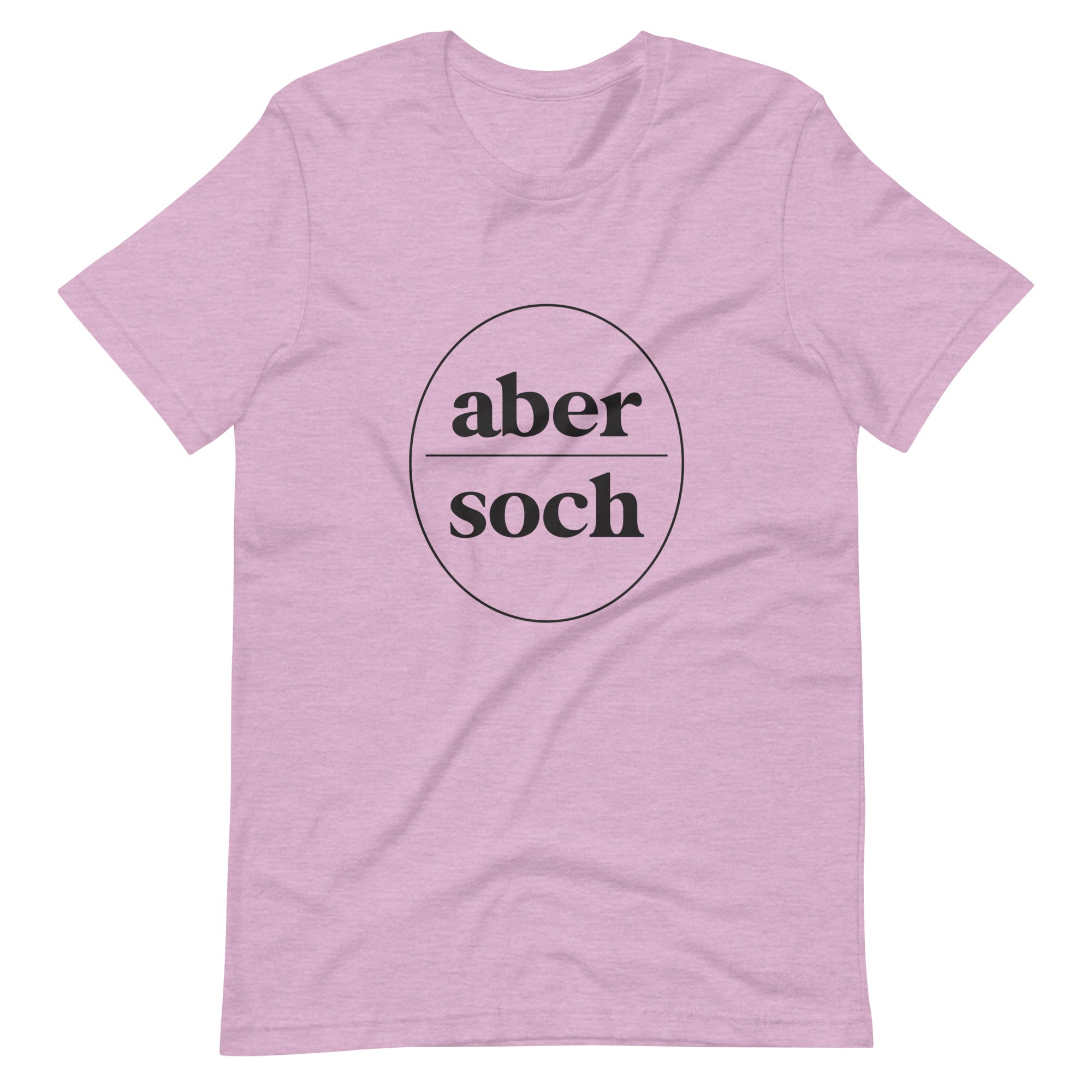 Abersoch Typography Black Circle Staple Women T-Shirt image 3