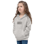Abersoch Triple Typography White Girls Hoodie image 0