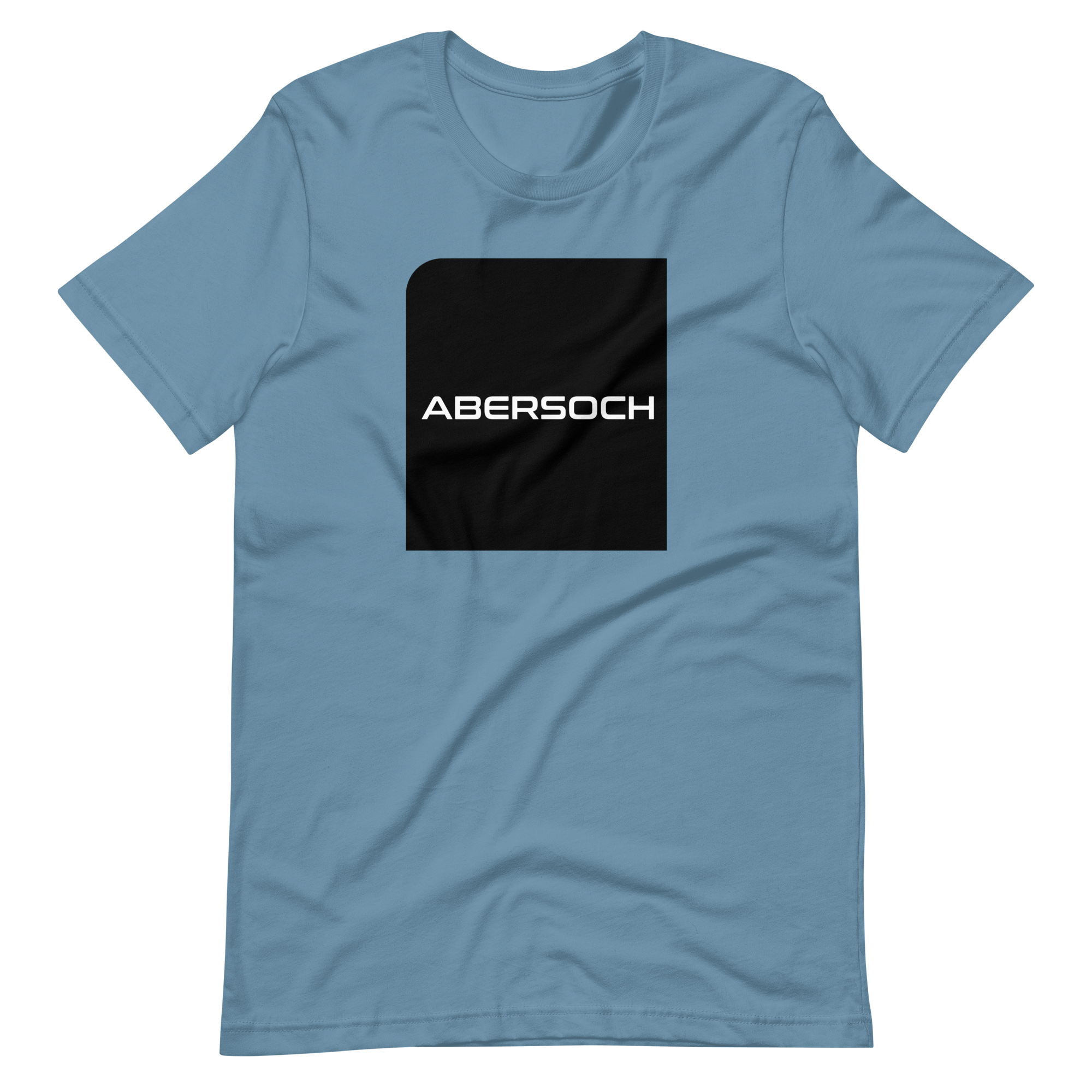 Abersoch Typography Black Square T-Shirt image 11