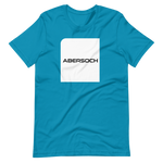 Abersoch Typography White Square Staple T-Shirt image 8