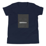 Abersoch Typography Distressed Black Boys Short Sleeve T-Shirt image 3