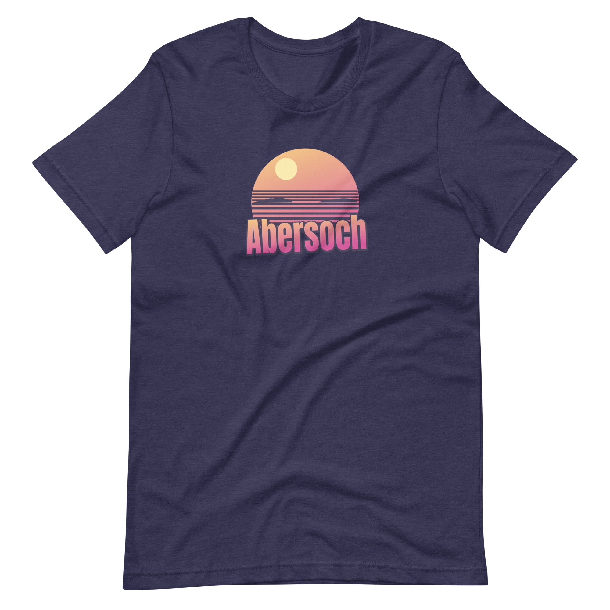 Abersoch Retro Sunset Staple T-Shirt image 5
