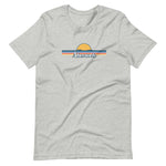 Abersoch Retro Line Sunset Staple Women T-shirt image 2