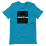 Abersoch Typography Distressed Black Square Staple T-Shirt image 5