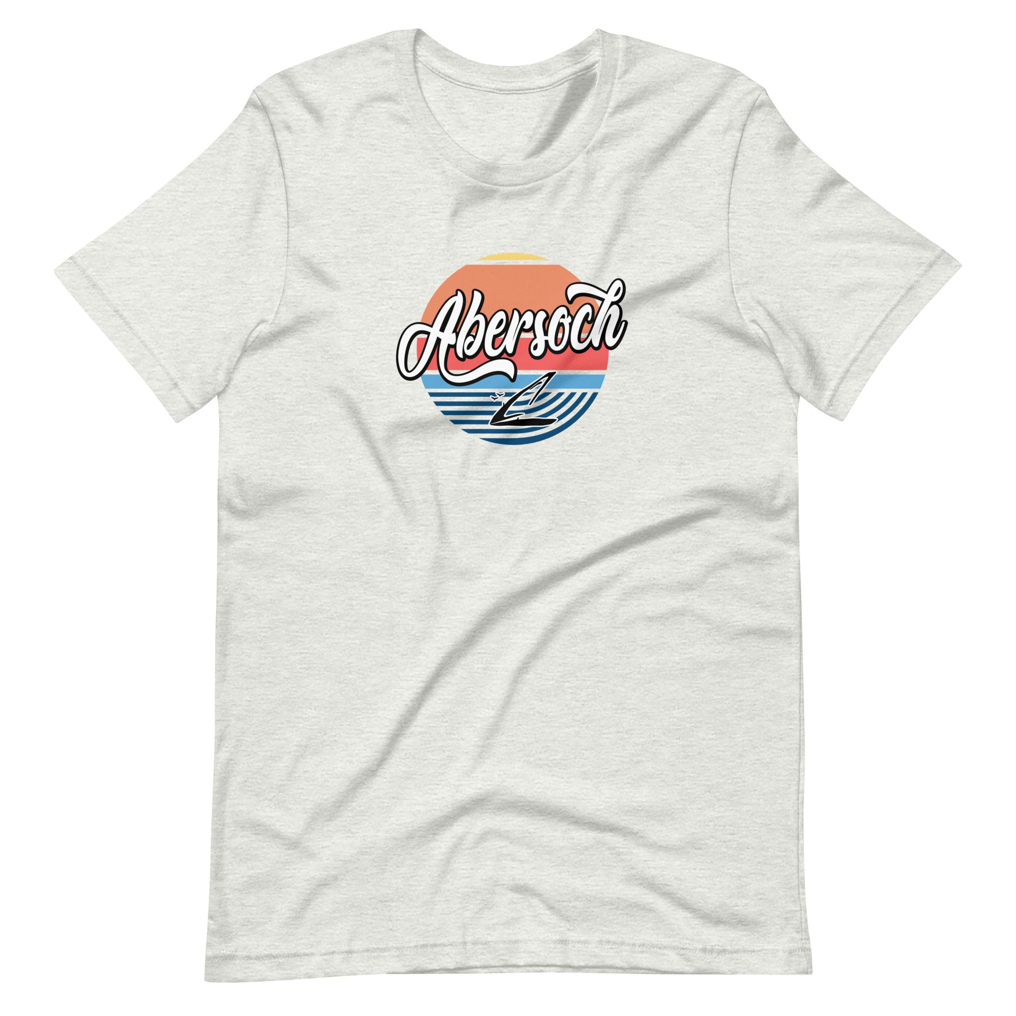 Abersoch Logo Retro Beach Staple T-Shirt image 7