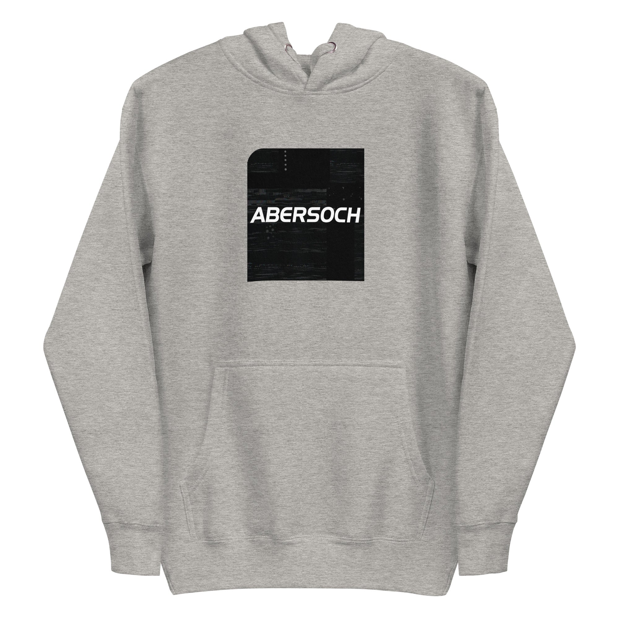 Abersoch Typography Distressed Black Square Premium Hoodie image 5