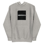 Abersoch Typography Distressed Black Square Premium Hoodie image 5