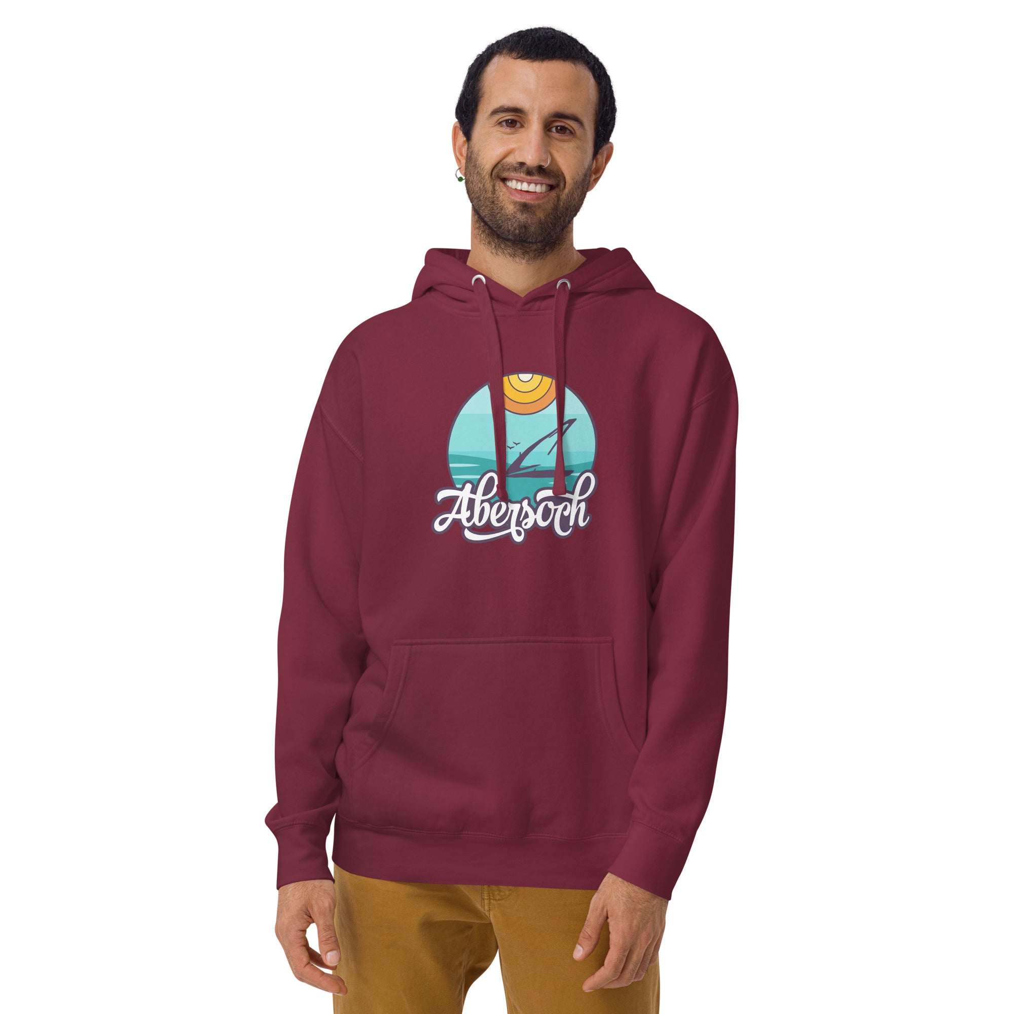 Abersoch Sea Beach Premium Hoodie image 0