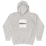 Abersoch Typography Distressed White Square Girls Hoodie image 0
