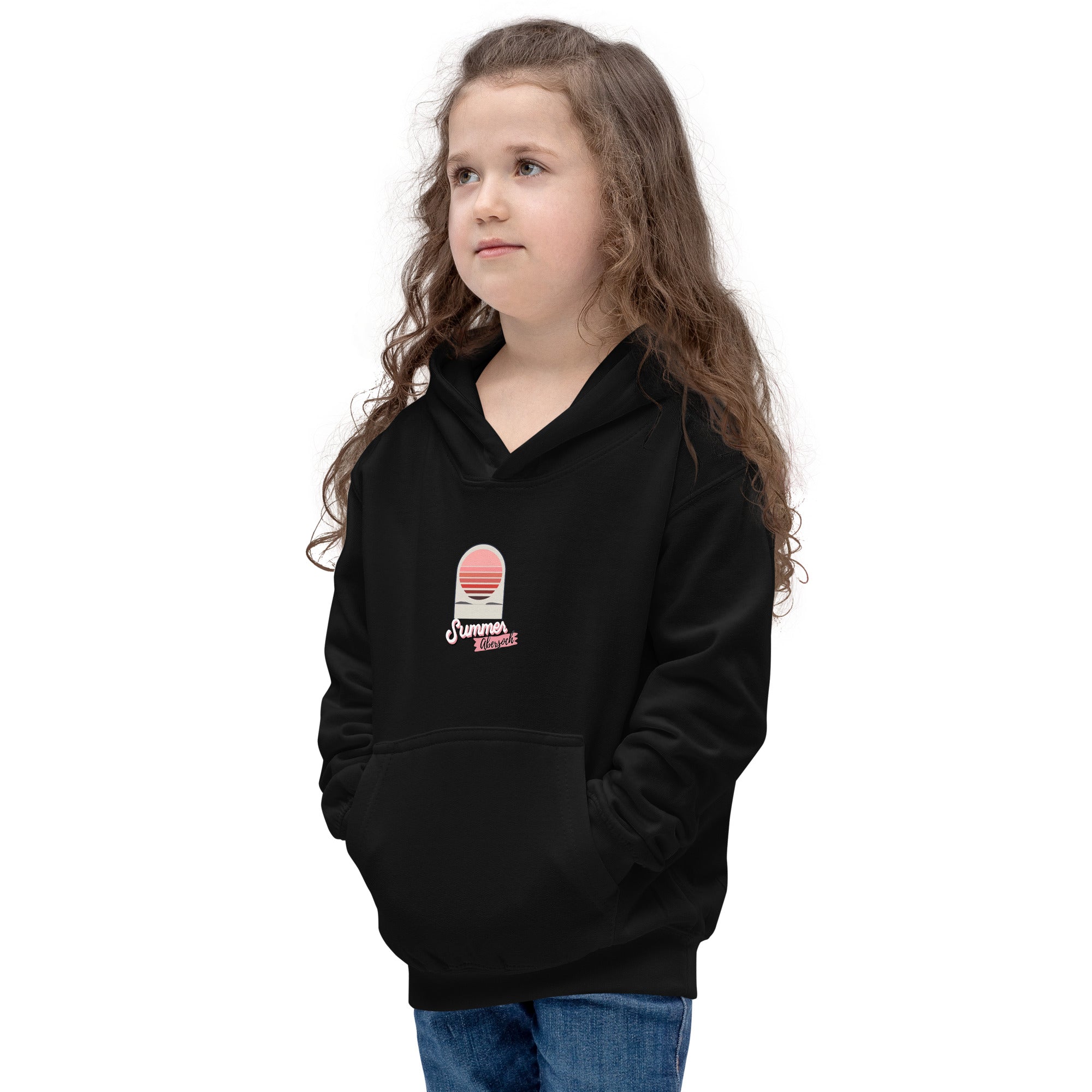 Abersoch Summer Sunset Girls Hoodie image 0