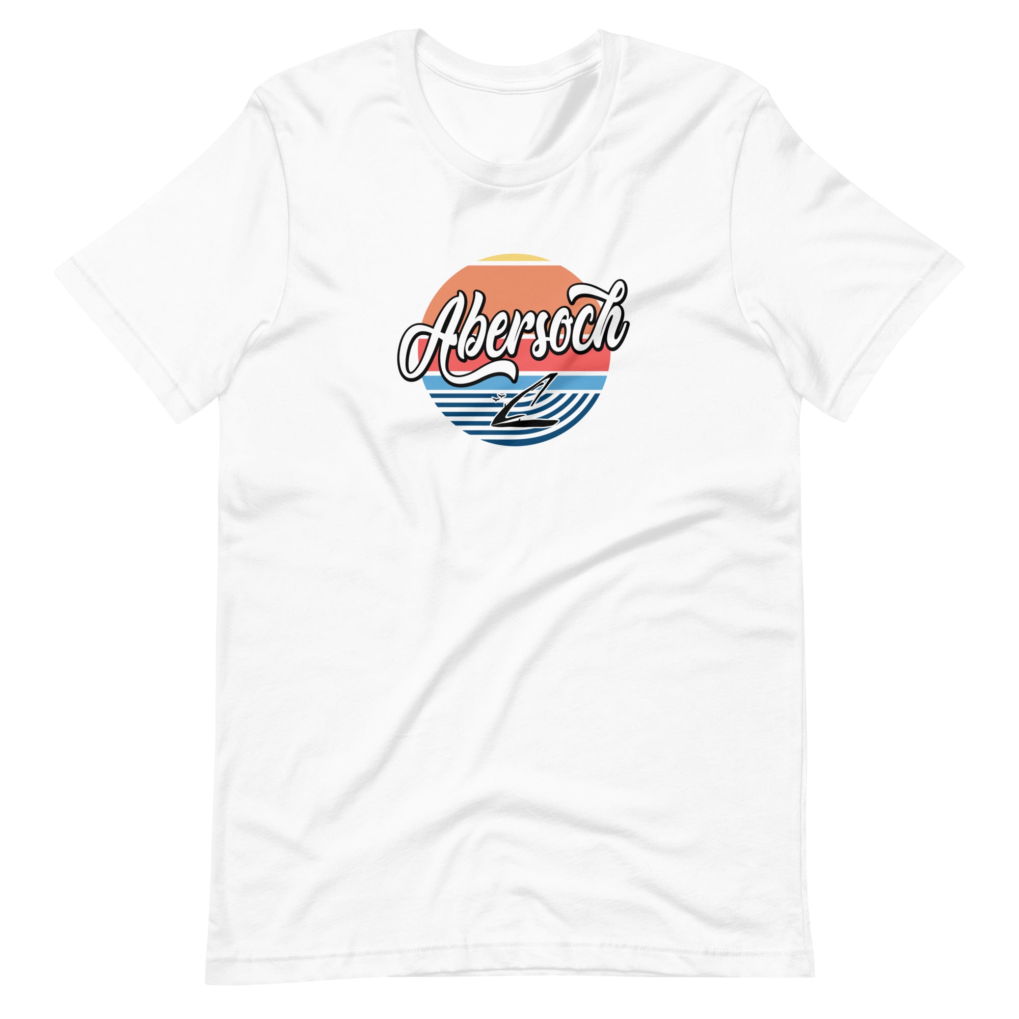 Abersoch Logo Retro Beach Staple T-Shirt image 2