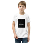 Abersoch Typography Distressed Black Boys Short Sleeve T-Shirt image 5