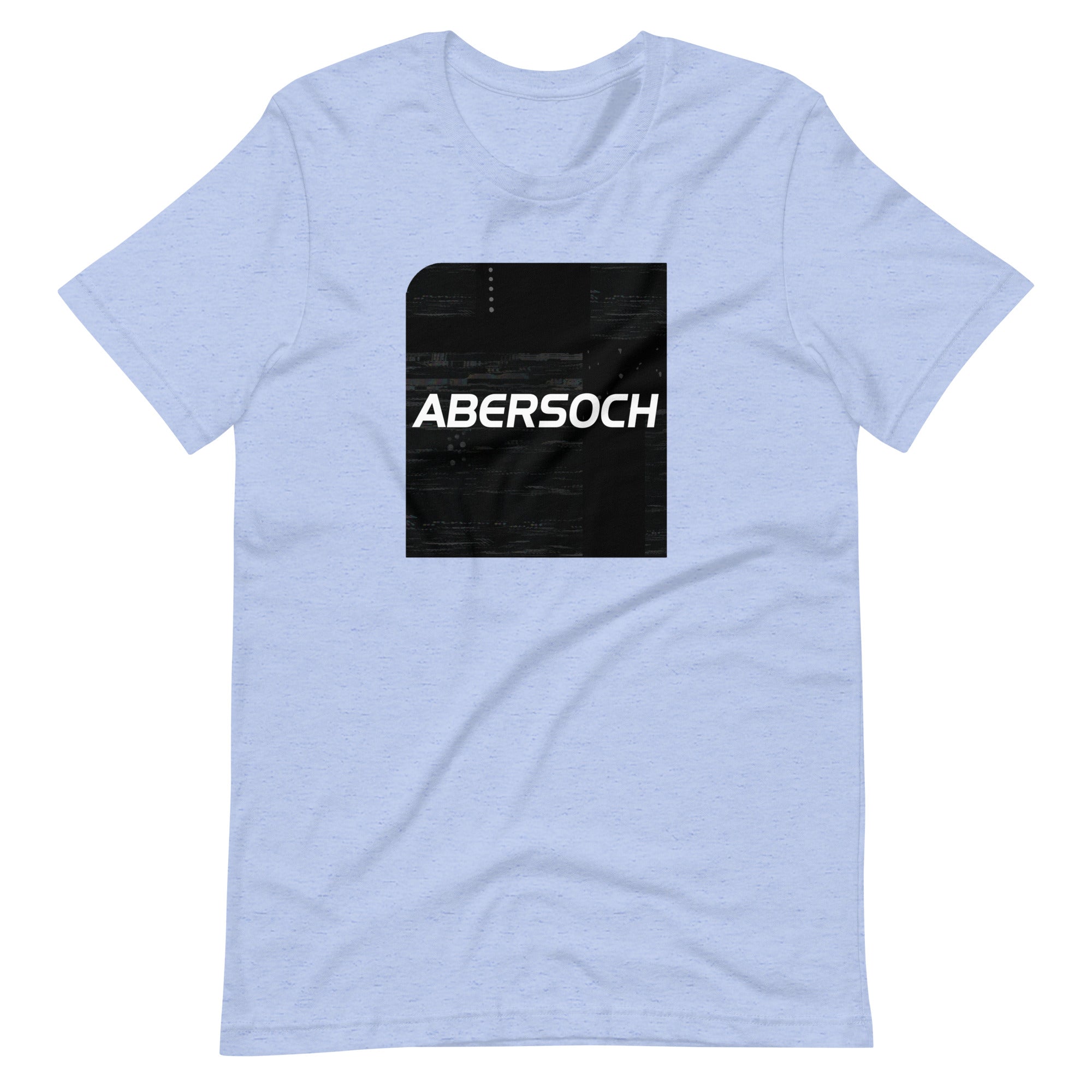 Abersoch Typography Distressed Black Square Staple T-Shirt image 8