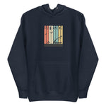 Abersoch Logo Retro Vintage Premium Hoodie image 2