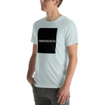 Abersoch Typography Black Square T-Shirt image 1