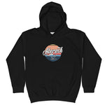 Abersoch Logo Retro Beach Girls Hoodie image 0