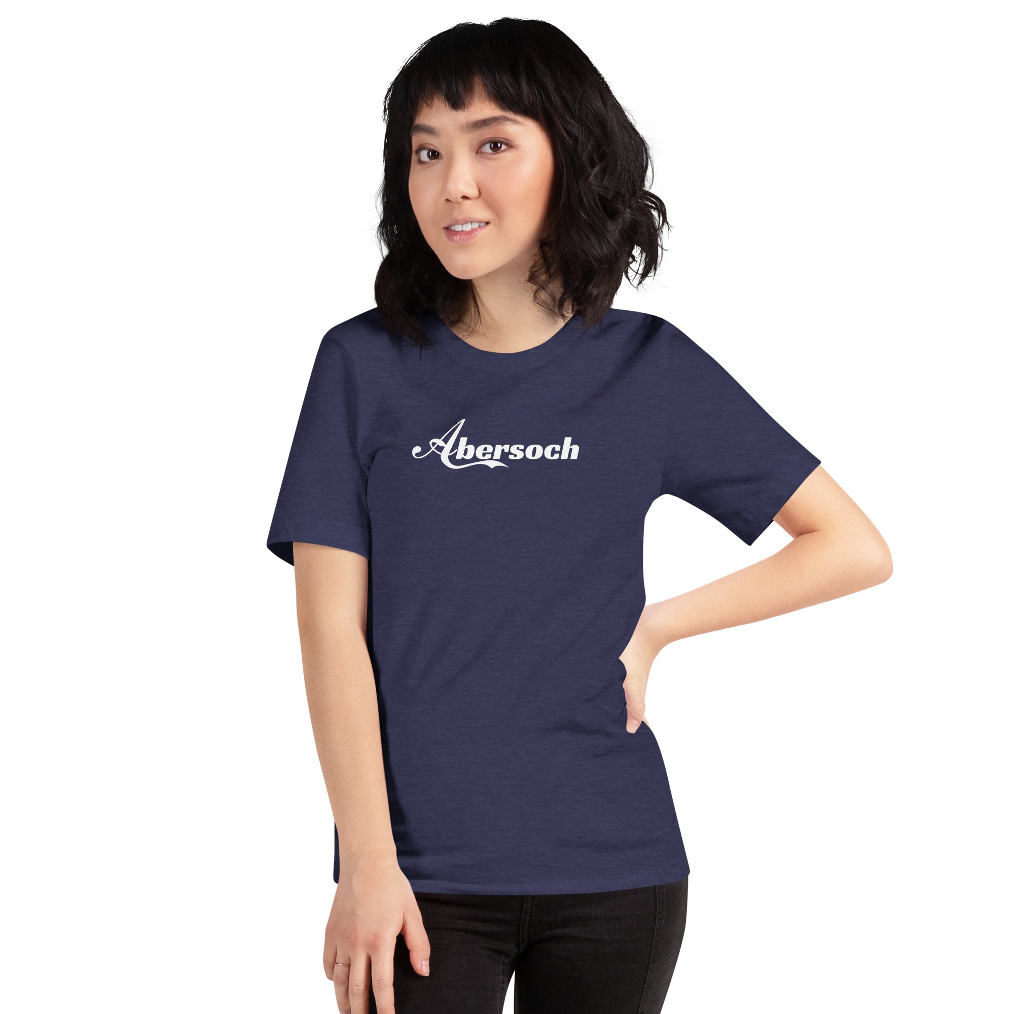 Abersoch Cursive Typography Staple Women T-Shirt image 1