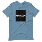 Abersoch Typography Distressed Black Square Staple T-Shirt image 6